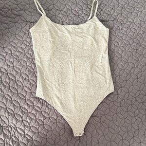 Abercrombie & Fitch Light Gray Bodysuit
